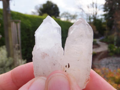 Inner Light Quartz manefestor Quartz well defined and less well defined